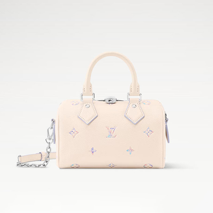 louis vuitton speedy bandouliere 20 mini barrel shoulder handbag #m2a099